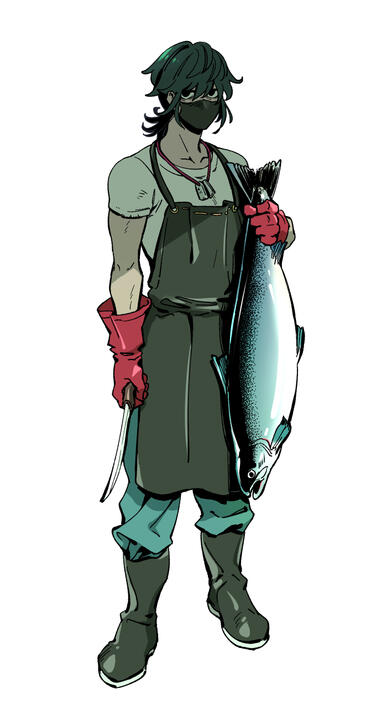 Full body, color, complex (props): $150